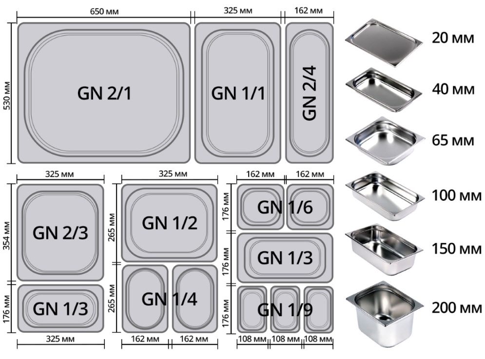 Холодильно-морозильный стол HICOLD GN 11/TN-1/BT - 1