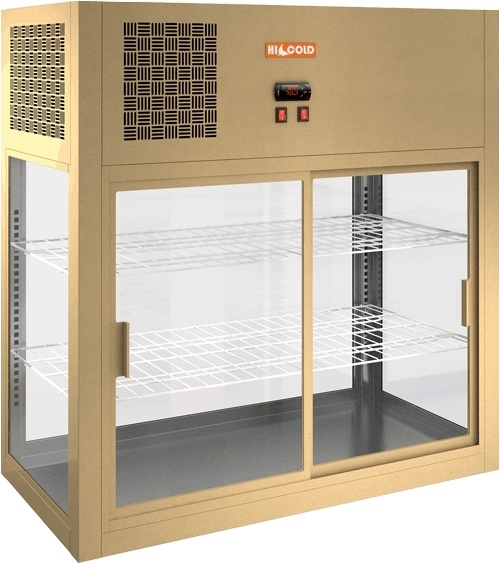 Настольная холодильная витрина HICOLD VRH O 990 Beige