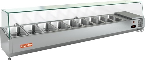 Холодильная витрина HICOLD VRX 2000 для ингредиентов