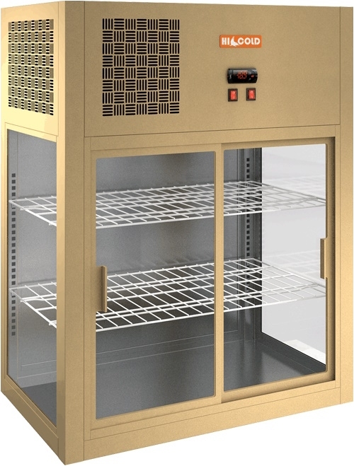Настольная холодильная витрина HICOLD VRH 790 Beige