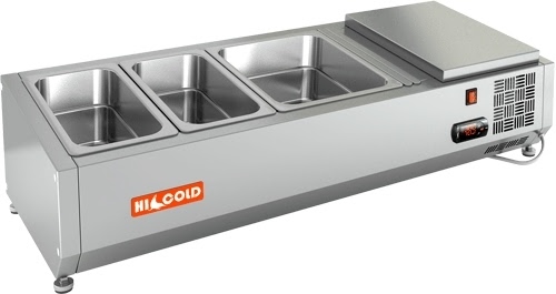 Холодильная витрина HICOLD VRTO 1000 для ингредиентов