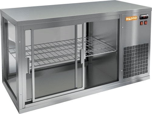 Настольная холодильная витрина HICOLD VRL 900 R
