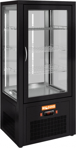 Настольная холодильная витрина HICOLD VRC T 100 Black