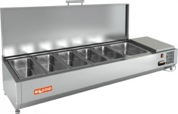 Холодильная витрина HICOLD VRTU 1485 для ингредиентов