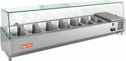 Холодильная витрина HICOLD VRX 1600 1/3 для ингредиентов