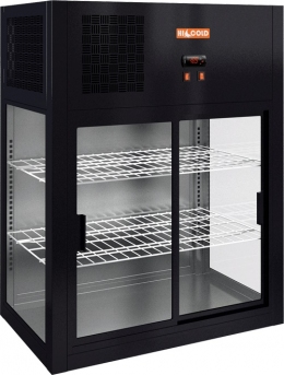 Настольная холодильная витрина HICOLD VRH 790 Black