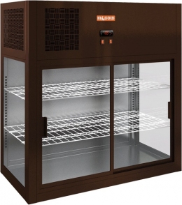 Настольная холодильная витрина HICOLD VRH 990 Brown