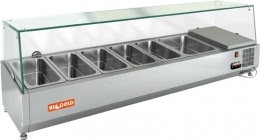 Холодильная витрина HICOLD VRTG 1485 1/3 для ингредиентов