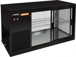 Настольная холодильная витрина HICOLD VRL 900 L Black