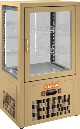 Настольная холодильная витрина HICOLD VRC T 70 Beige