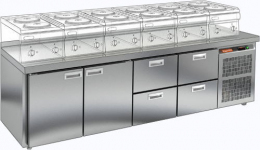 Морозильный стол HICOLD GN 1122 BR2 BT LT