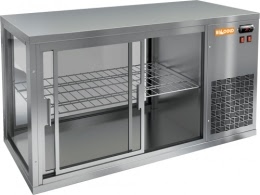 Настольная холодильная витрина HICOLD VRL 1300 R