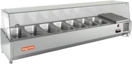 Холодильная витрина HICOLD VRX 1600 1/4 для ингредиентов